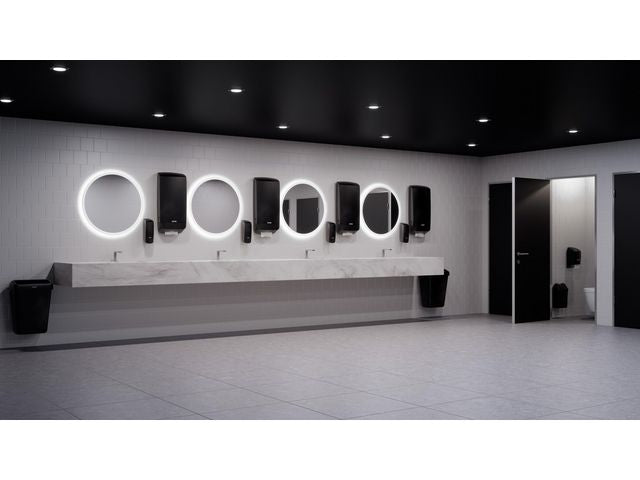 Dispenser KATRIN handduk XL svart